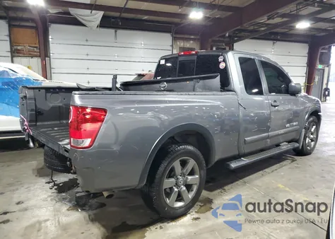 2015 Nissan Titan S из США, поврежденный, VIN 1N6BA0CAXFN512903